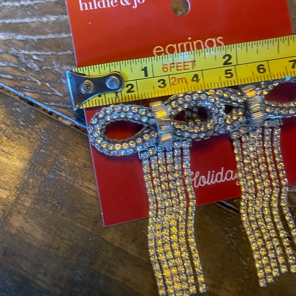 NEW Set of Two Rhinestone Earrings - Picture 8 of 14